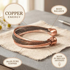 Cora's Lattice Copper Bracelet