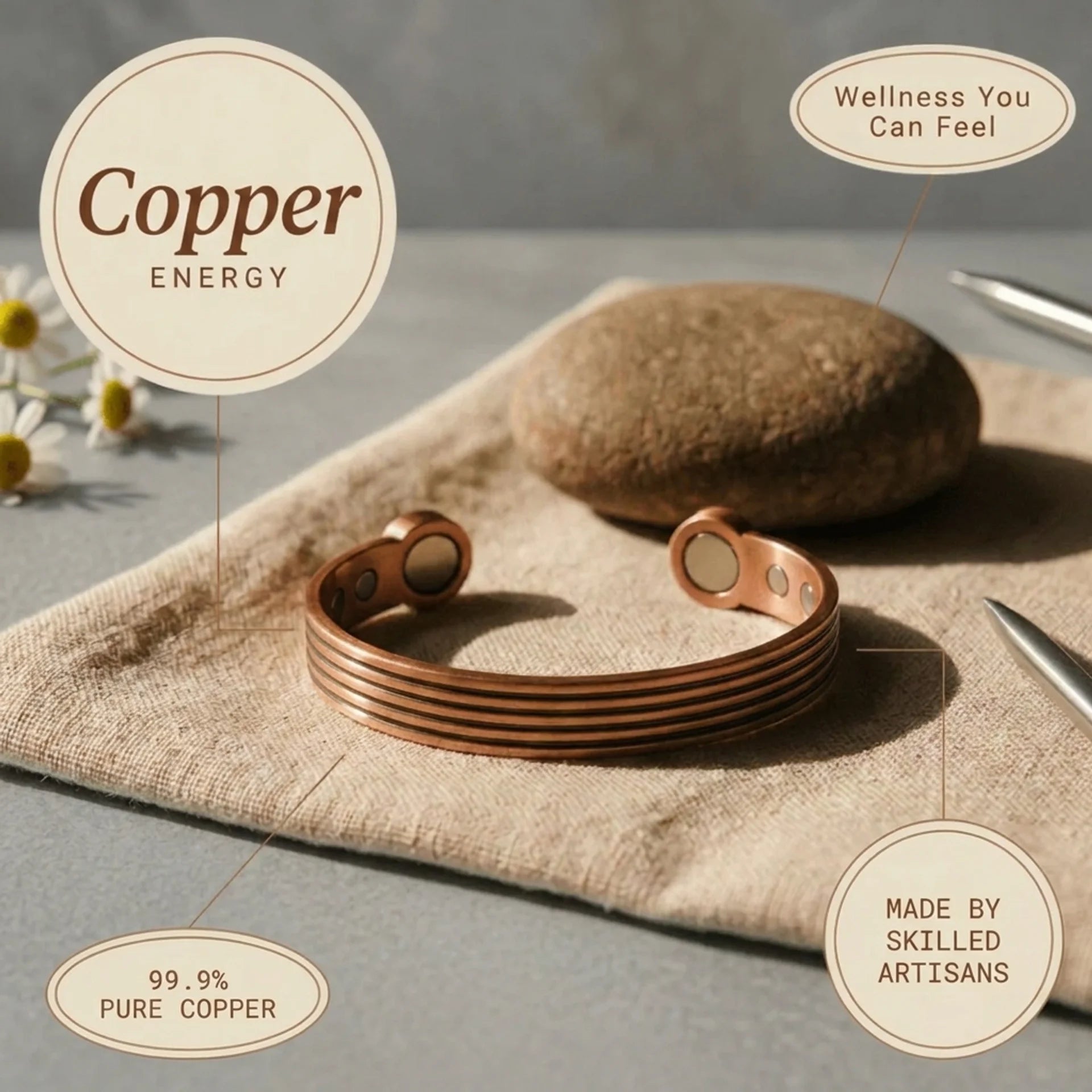 Cora's Terrace Copper Bracelet