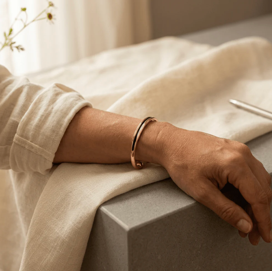 Cora's Spine Copper Bracelet