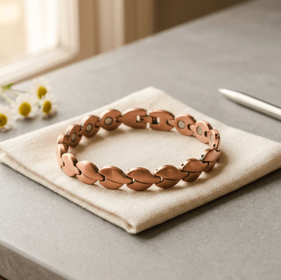 Cora's Seed Copper Anklet