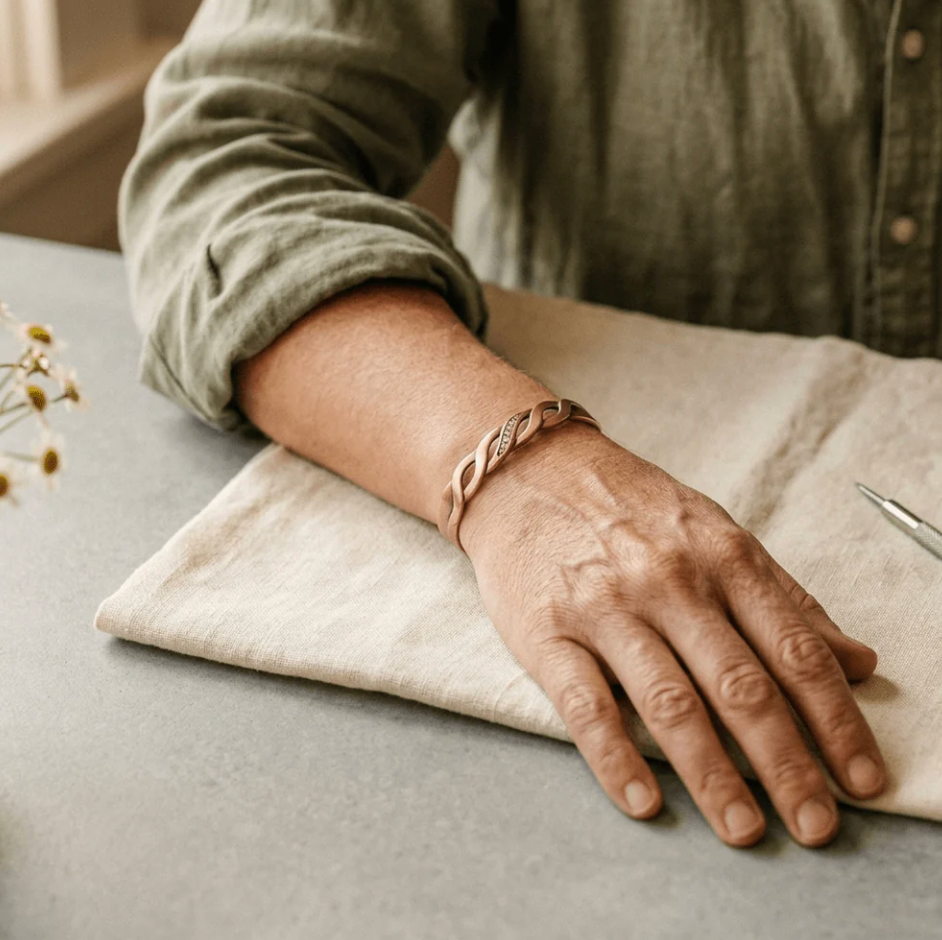 Cora's Glimmer Copper Bracelet
