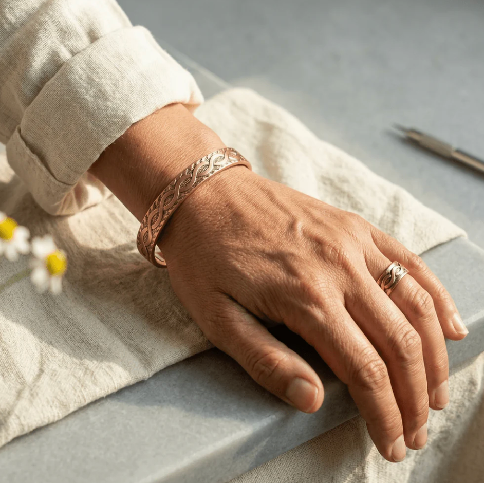 Cora's Interlock Copper Set