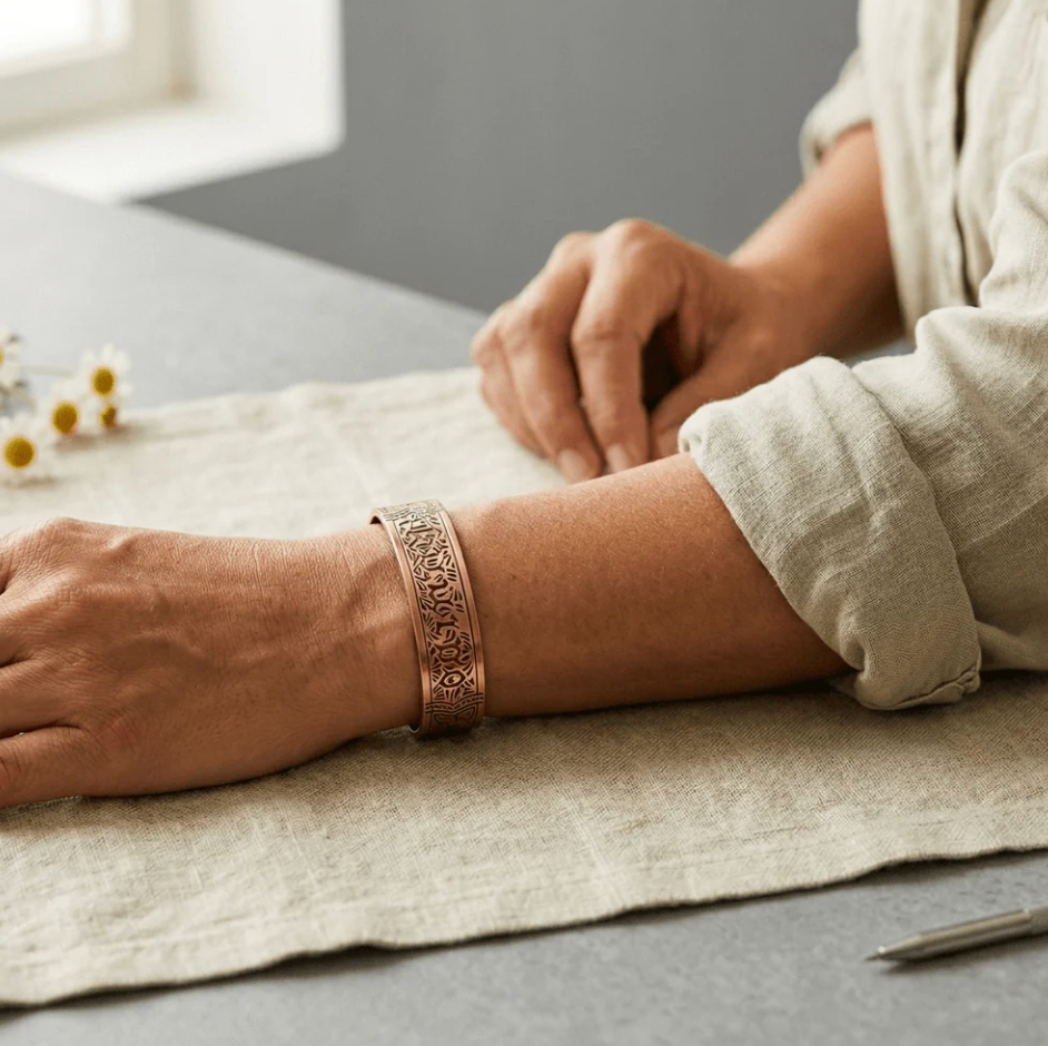 Cora's Relic Copper Bracelet