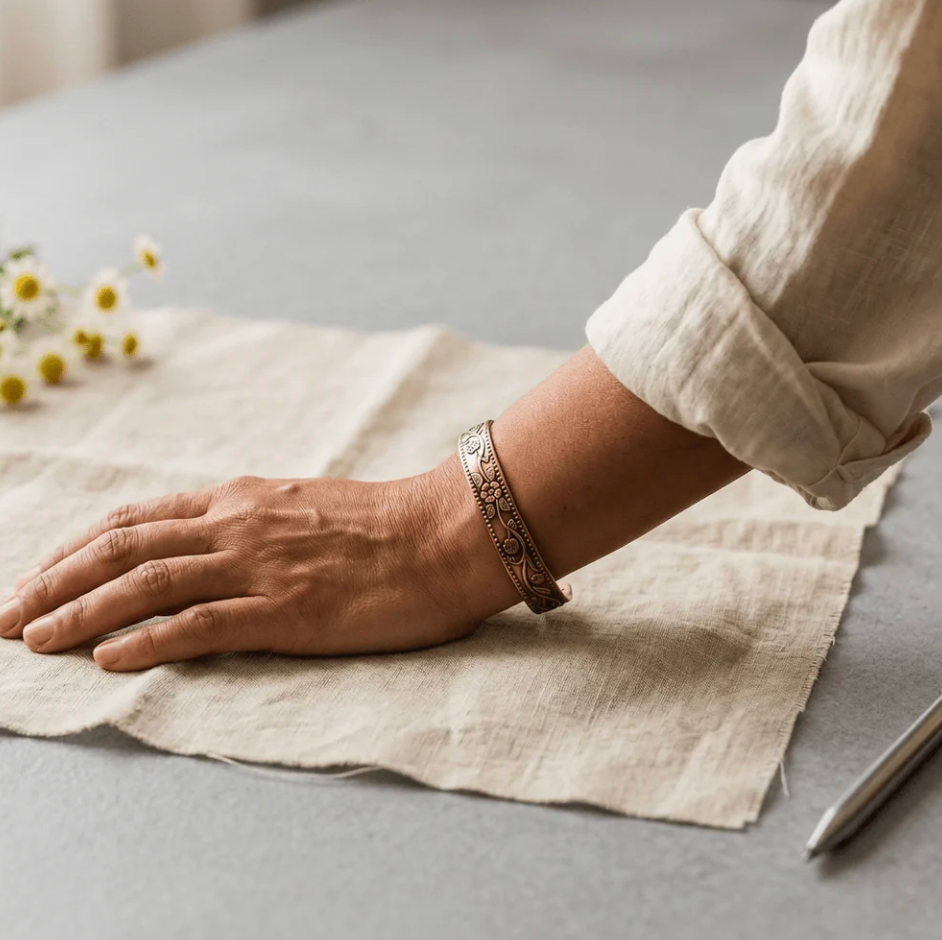 Cora's Festoon Copper Bracelet