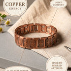 Cora's Affluence Men's Copper Bracelet