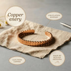 Cora's Shingle Copper Bracelet