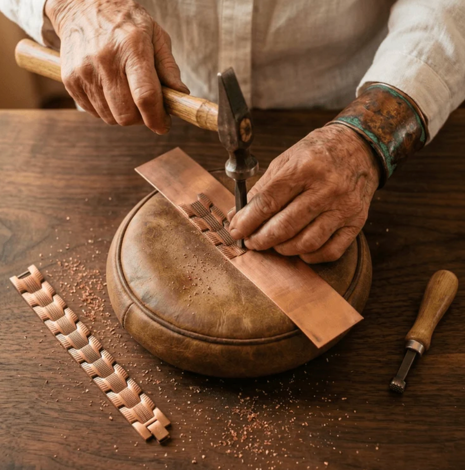 Cora's Arrowhead Copper Bracelet