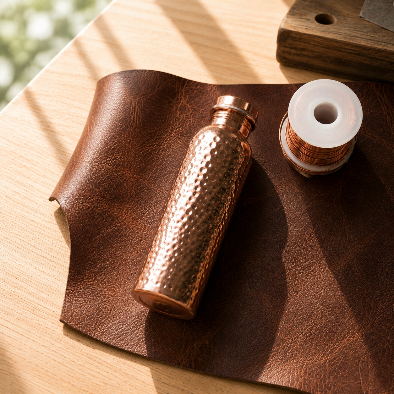 Cora's Copper Water bottle
