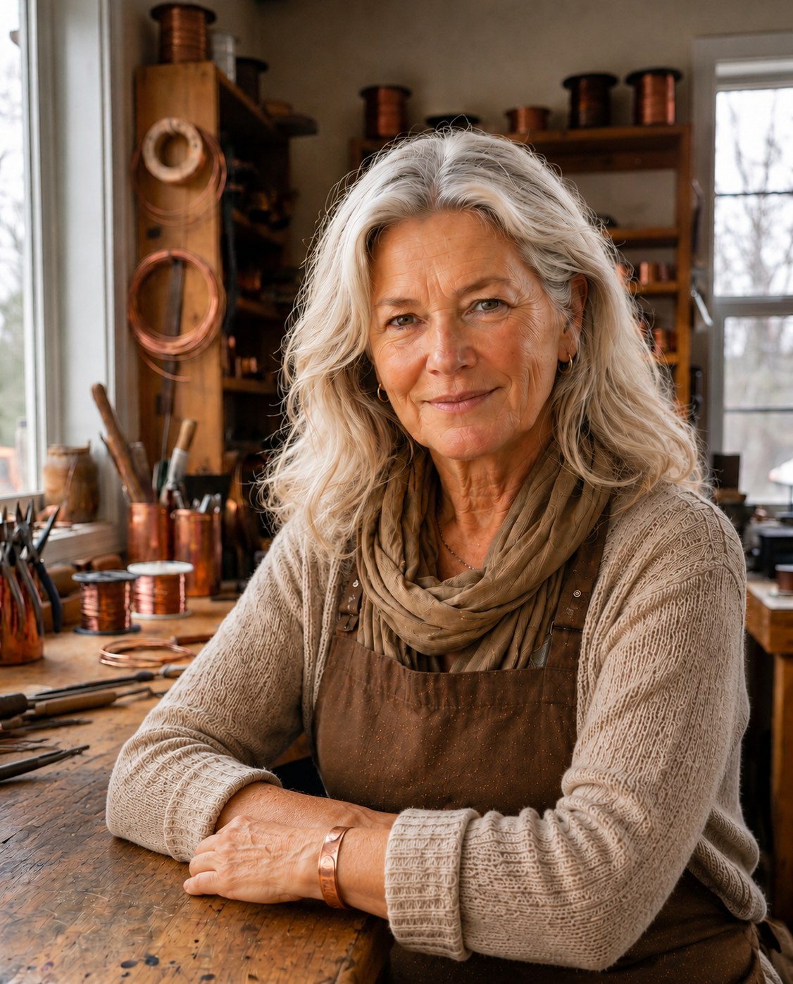 Les Bijoux de Rose — Bijoux en cuivre pur artisanal