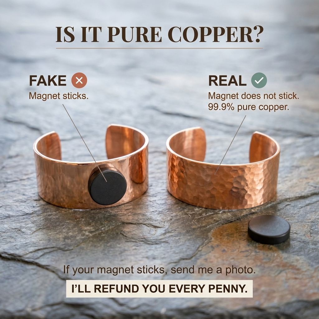 Cora's Wave Copper Bracelet