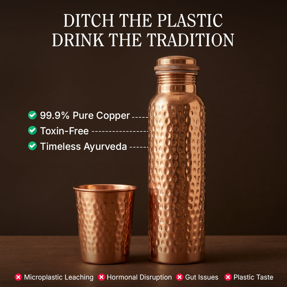 Cora's Copper Water bottle