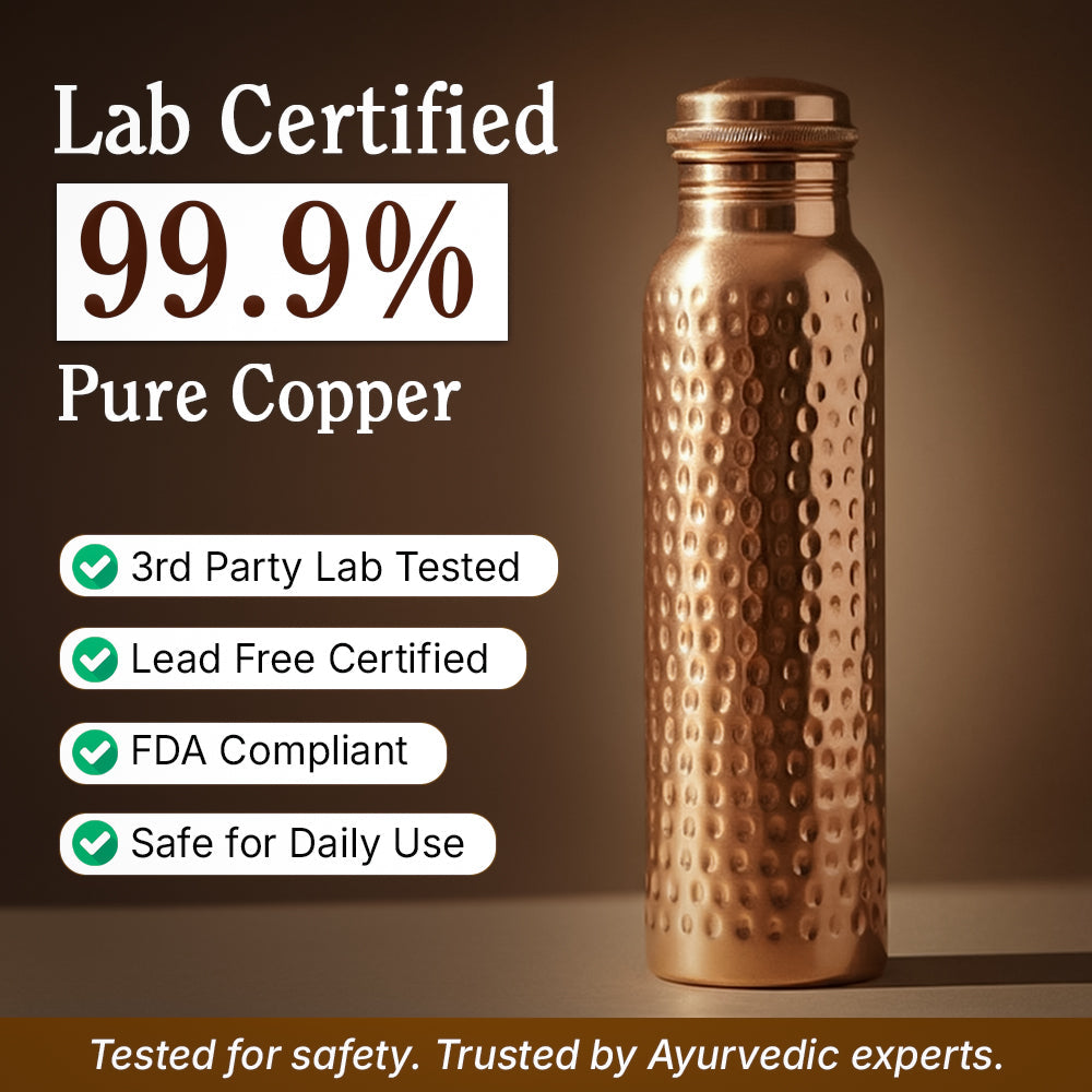 Cora's Copper Water bottle
