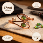 Cora's Opal Copper Bracelet