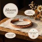 Cora's Bloom Copper Bracelet