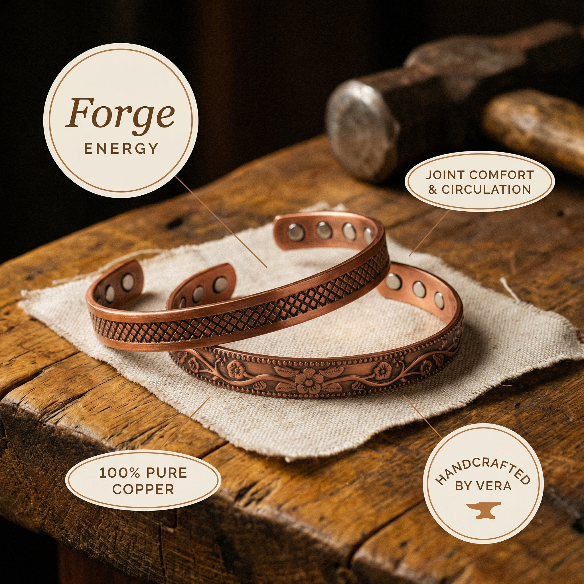 Cora's Forge Copper Set