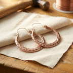 Cora's Ember Copper Earrings