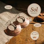 Cora's Sol Copper Earrings