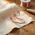 Cora's Flow Copper Hand Spiral