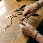 Cora's Coil Copper Anklet