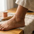 Cora's Reed Copper Anklet