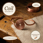 Cora's Coil Copper Anklet
