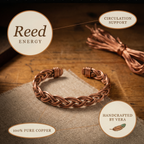 Cora's Reed Copper Anklet