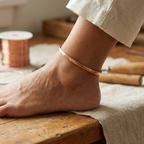 Cora's Sand Copper Anklet