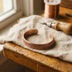 Cora's Wave Copper Bracelet