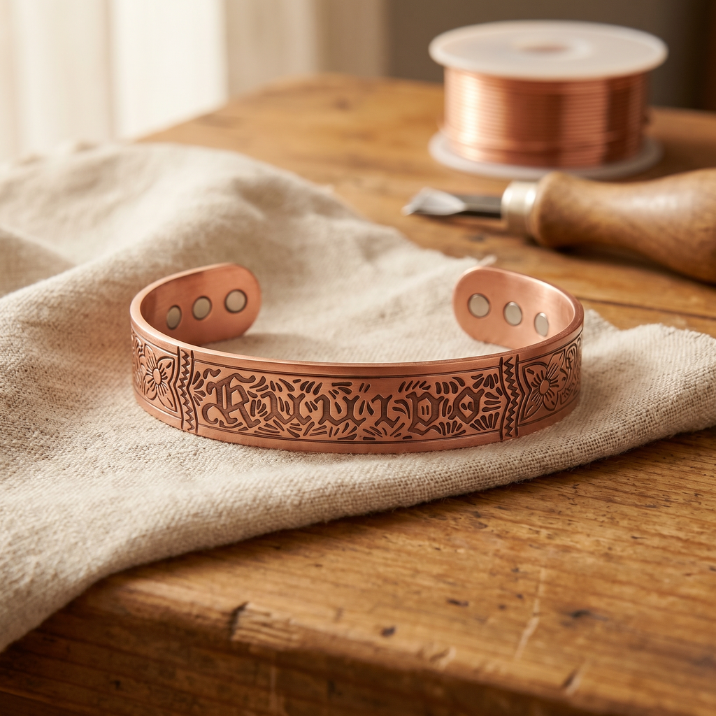 Cora's Drift Copper Bracelet