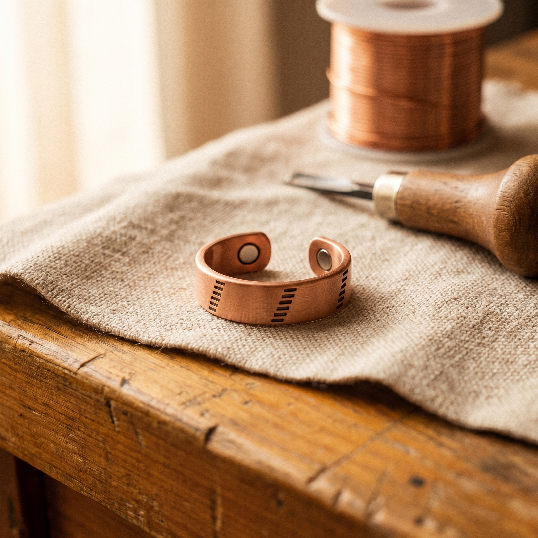 Cora's Hearth Copper Ring