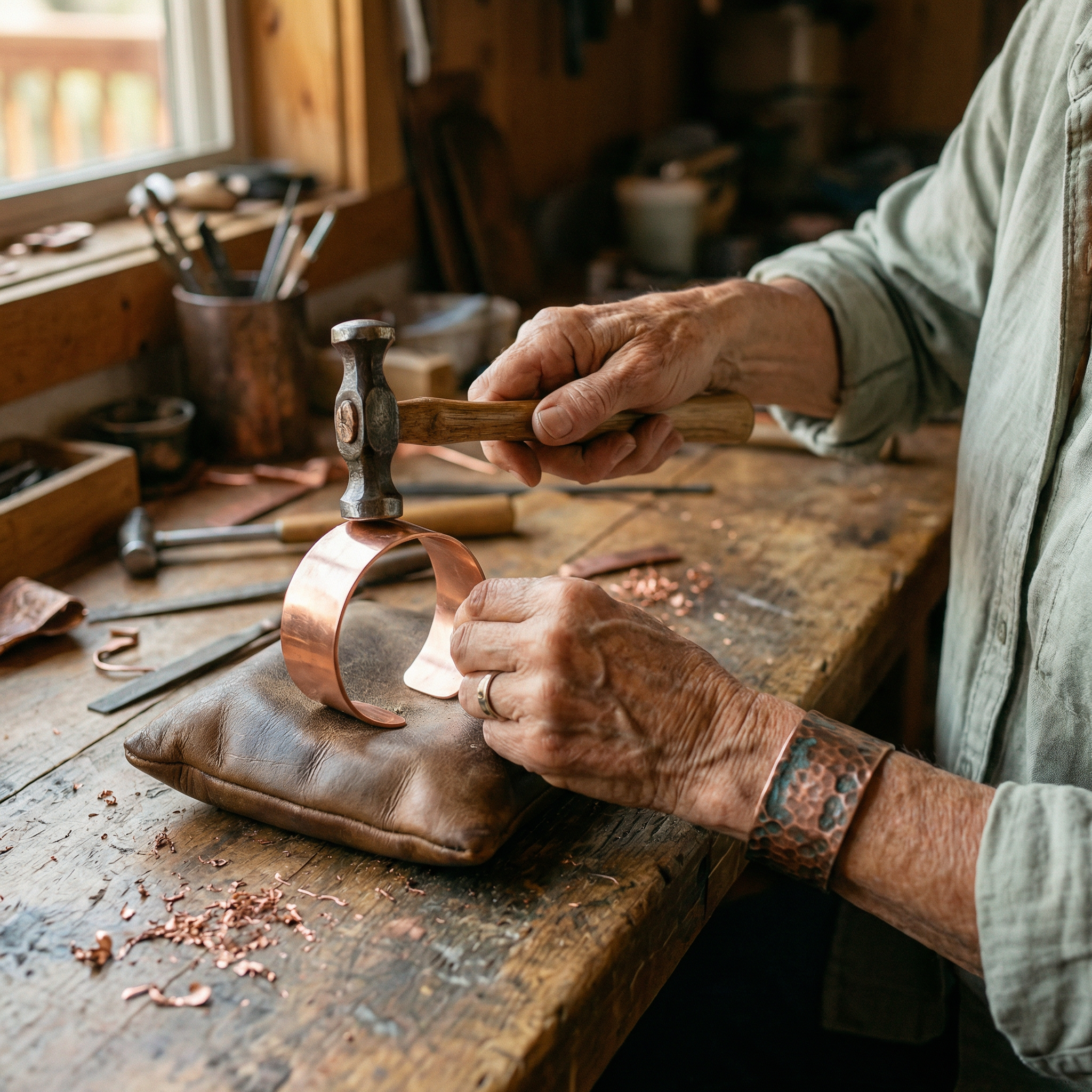 Cora's Hearth Copper Ring