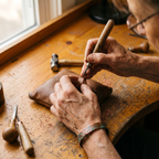Cora's Burr Copper Ring