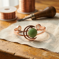 Cora's Sphere Green Copper Bracelet
