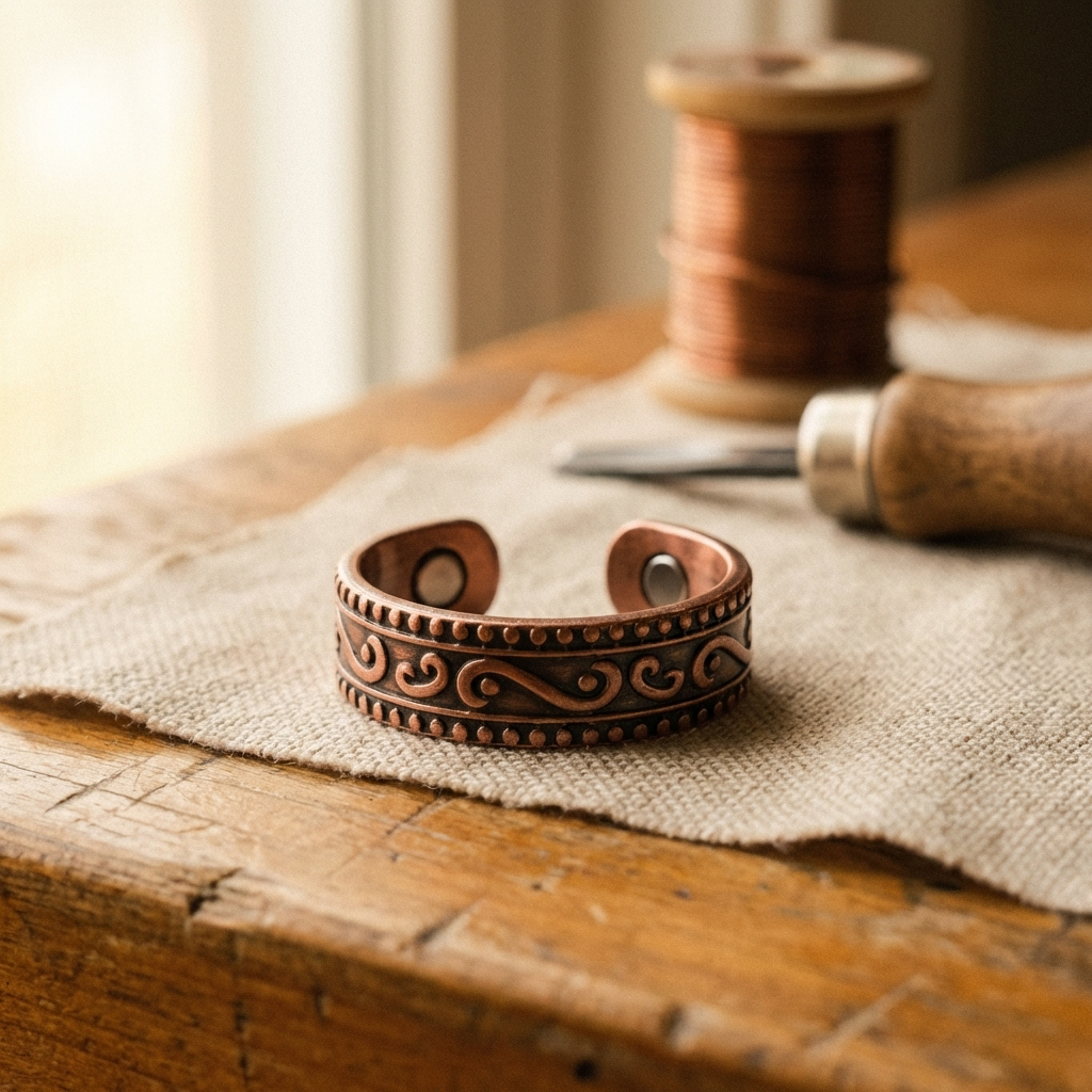 Cora's Fern Copper Ring