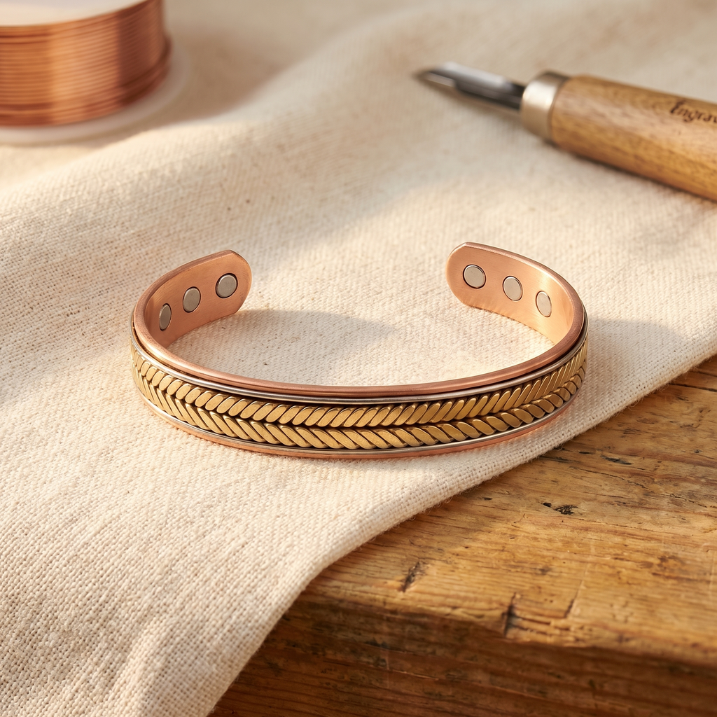 Cora's Harvest Copper Bracelet