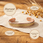Cora's Harvest Copper Bracelet