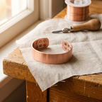 Cora's Anvil Copper Bracelet