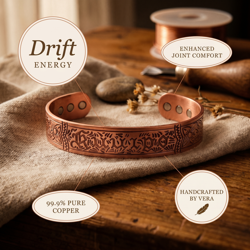 Cora's Drift Copper Bracelet
