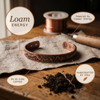Cora's Loam Copper Bracelet