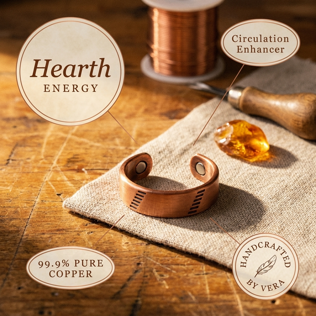 Cora's Hearth Copper Ring