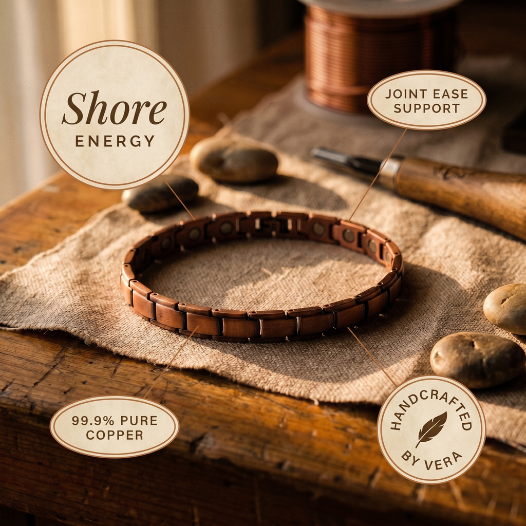 Cora's Shore Copper Anklet