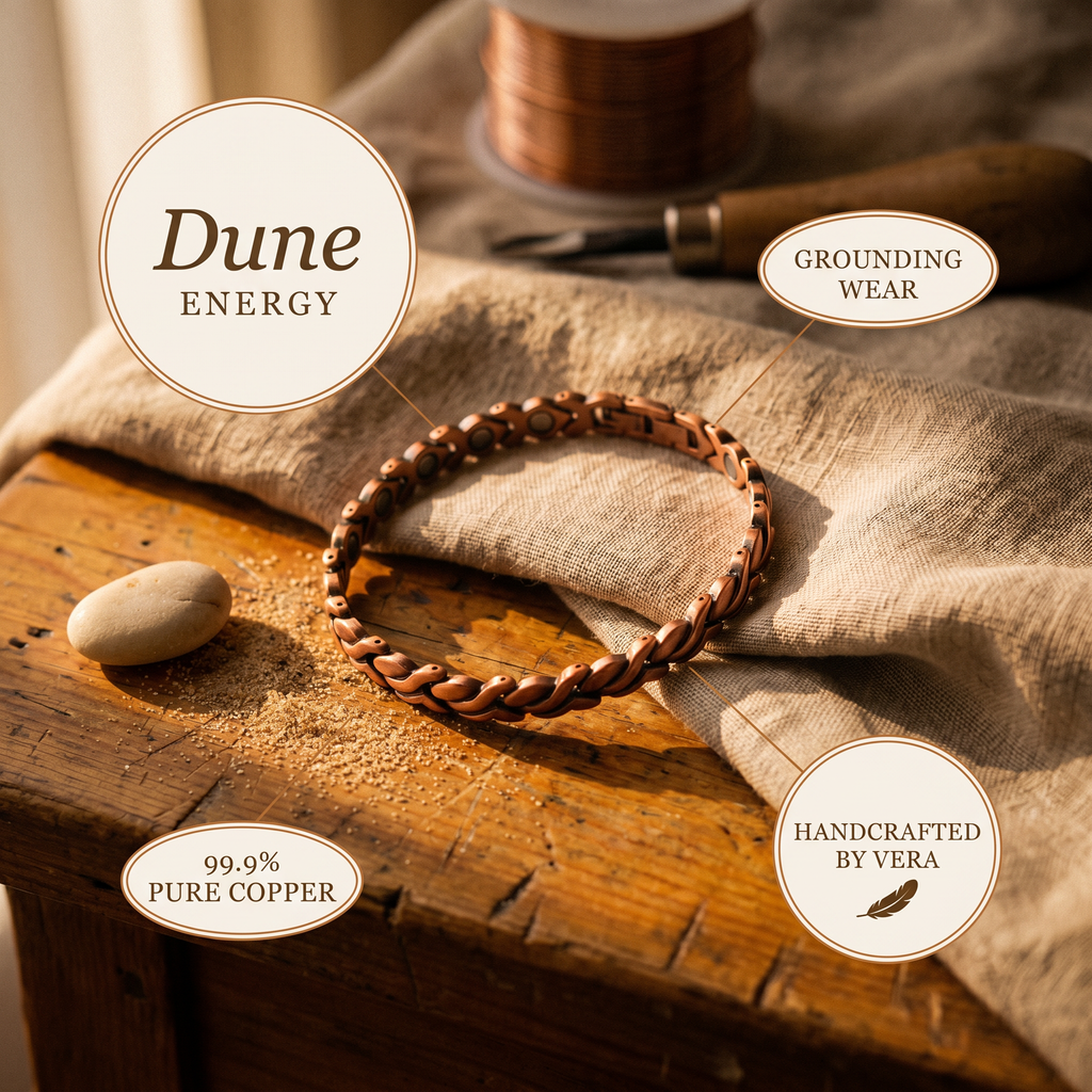 Cora's Dune Copper Anklet