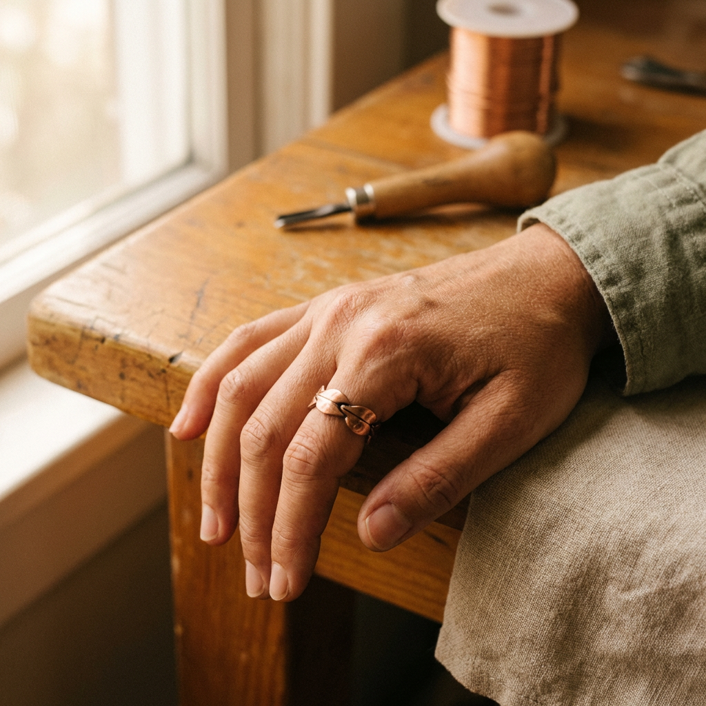 Cora's Bind Copper Ring