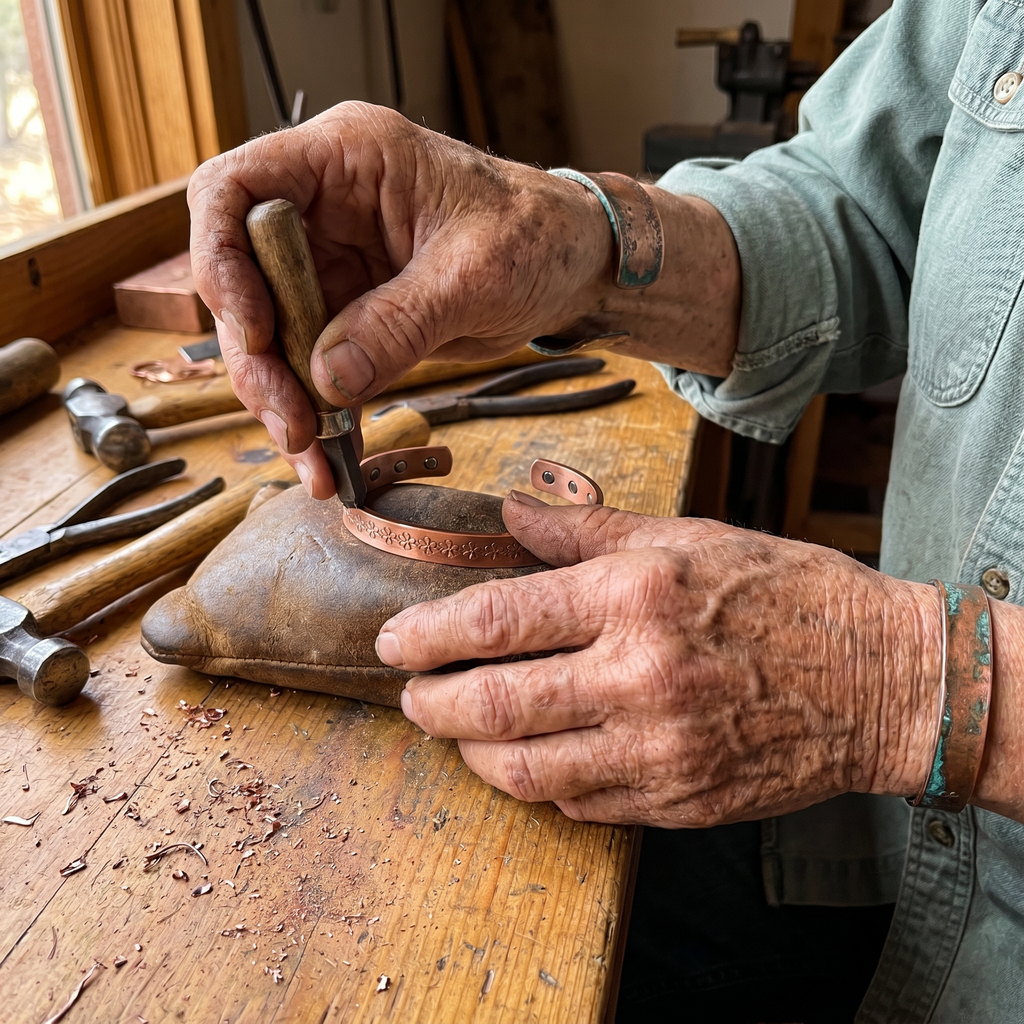 Cora's Loch Copper Bracelet