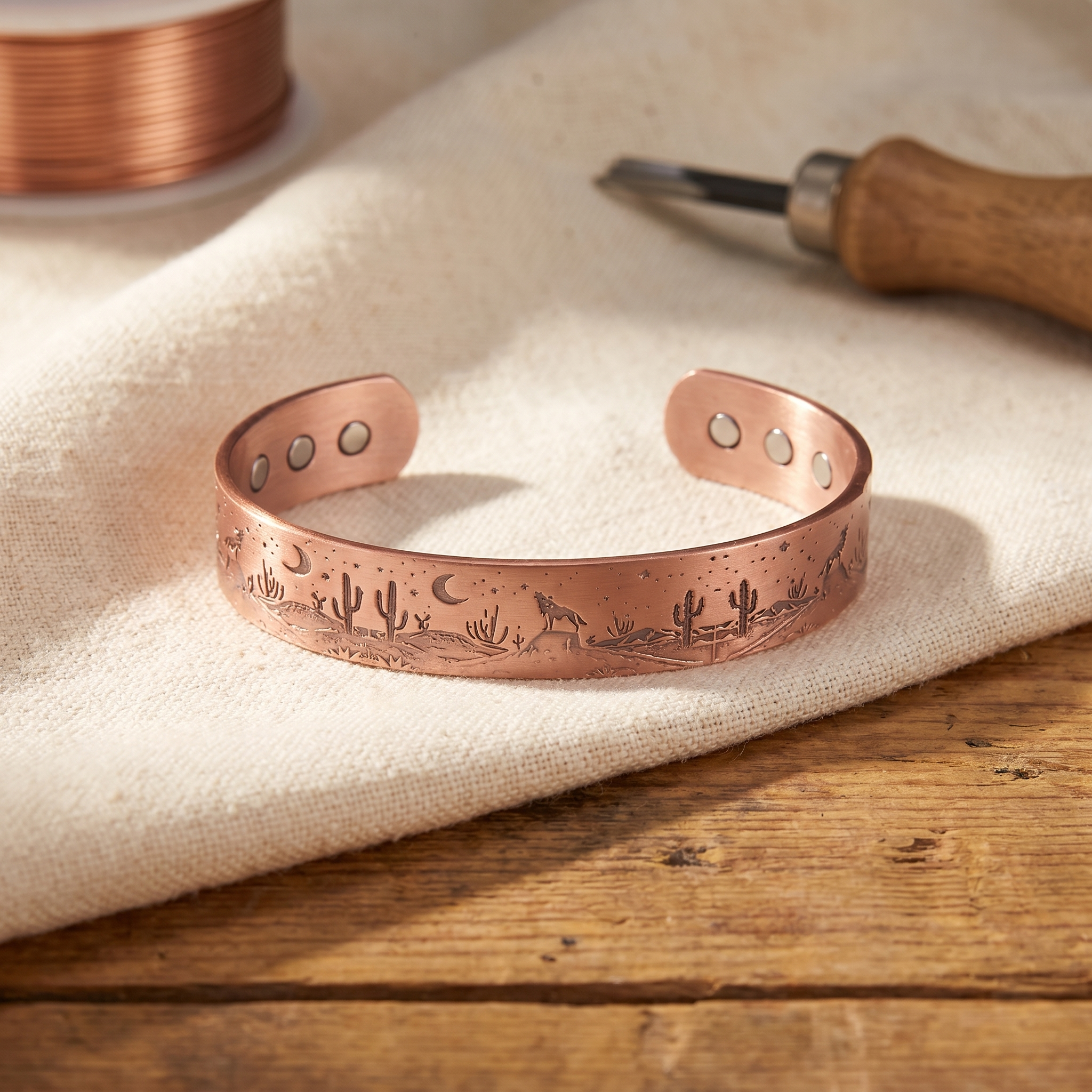Cora's Cove Copper Bracelet