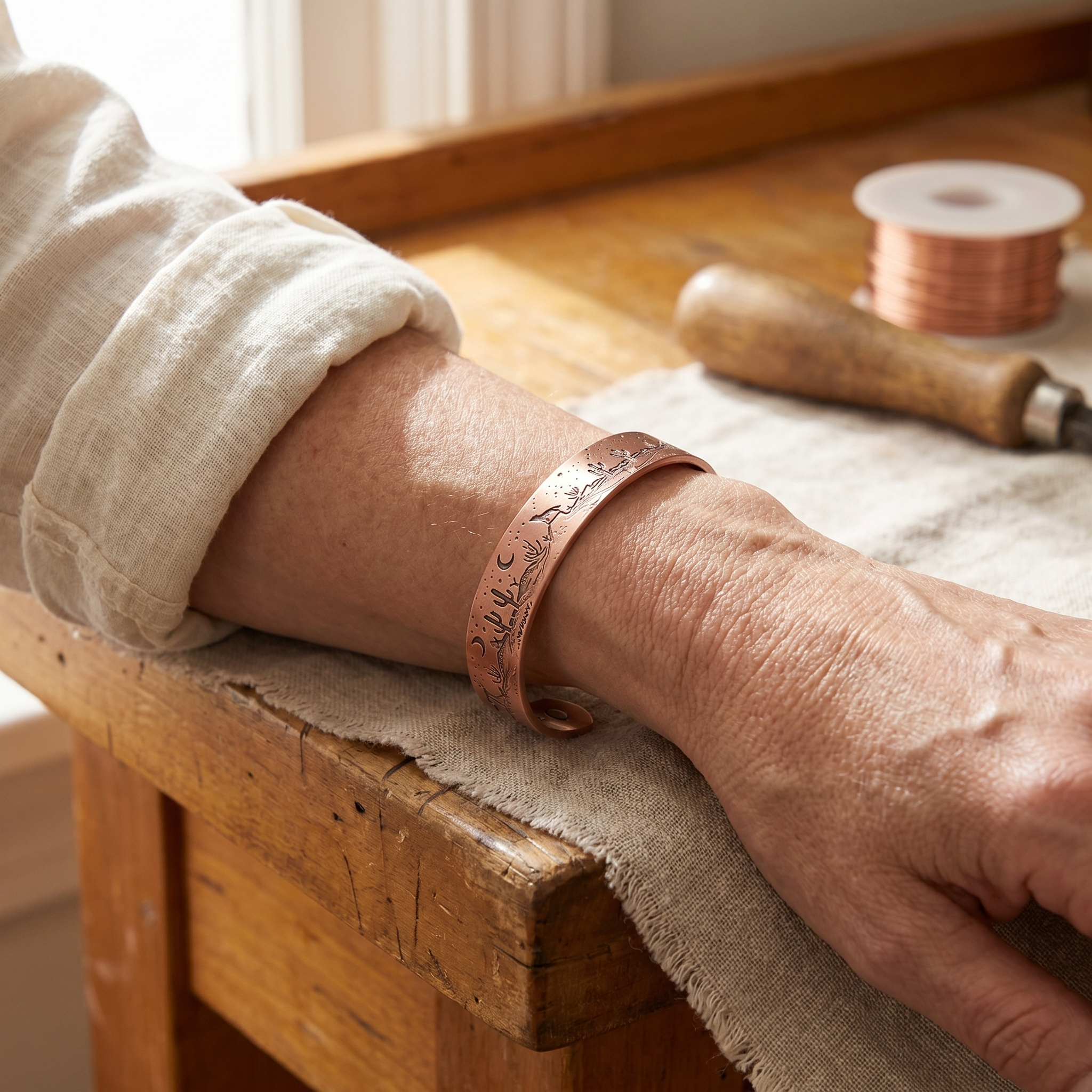 Cora's Cove Copper Bracelet