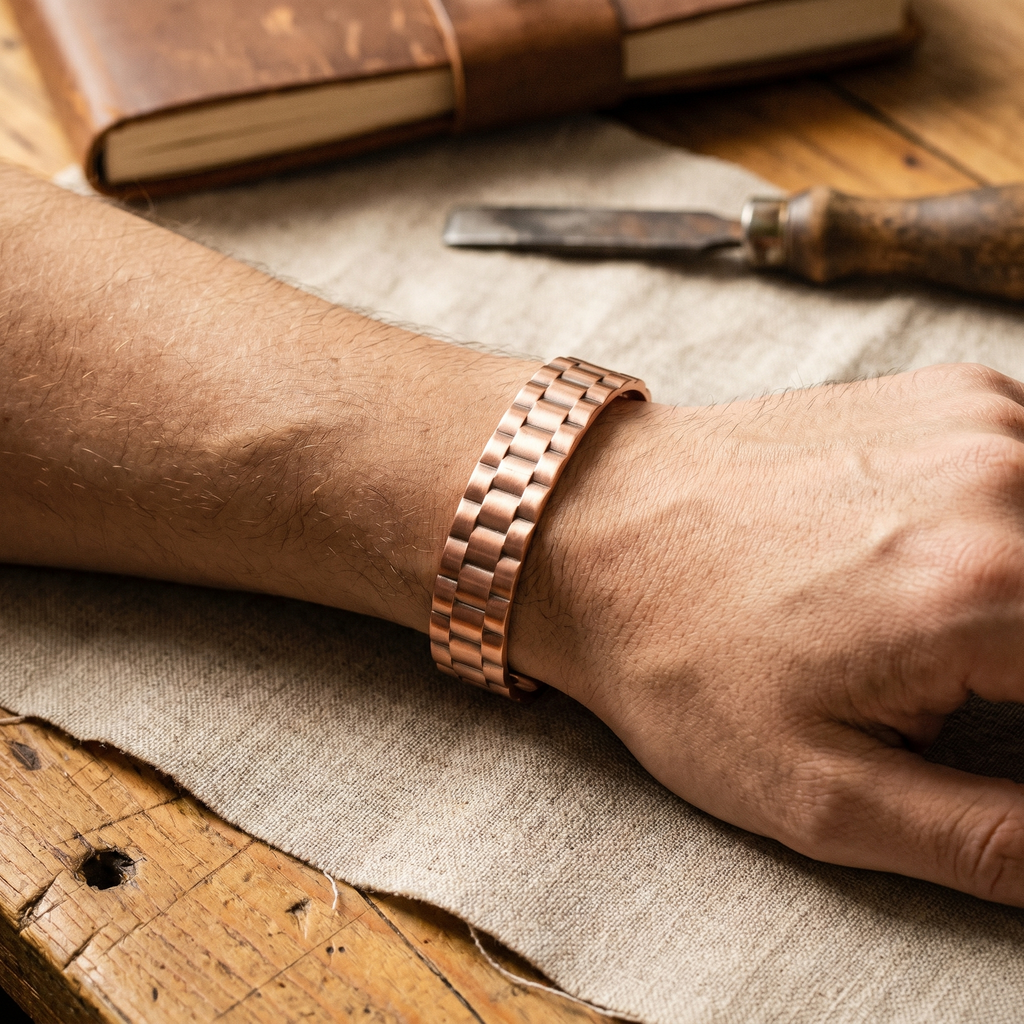 Cora's Ore Men's Copper Bracelet