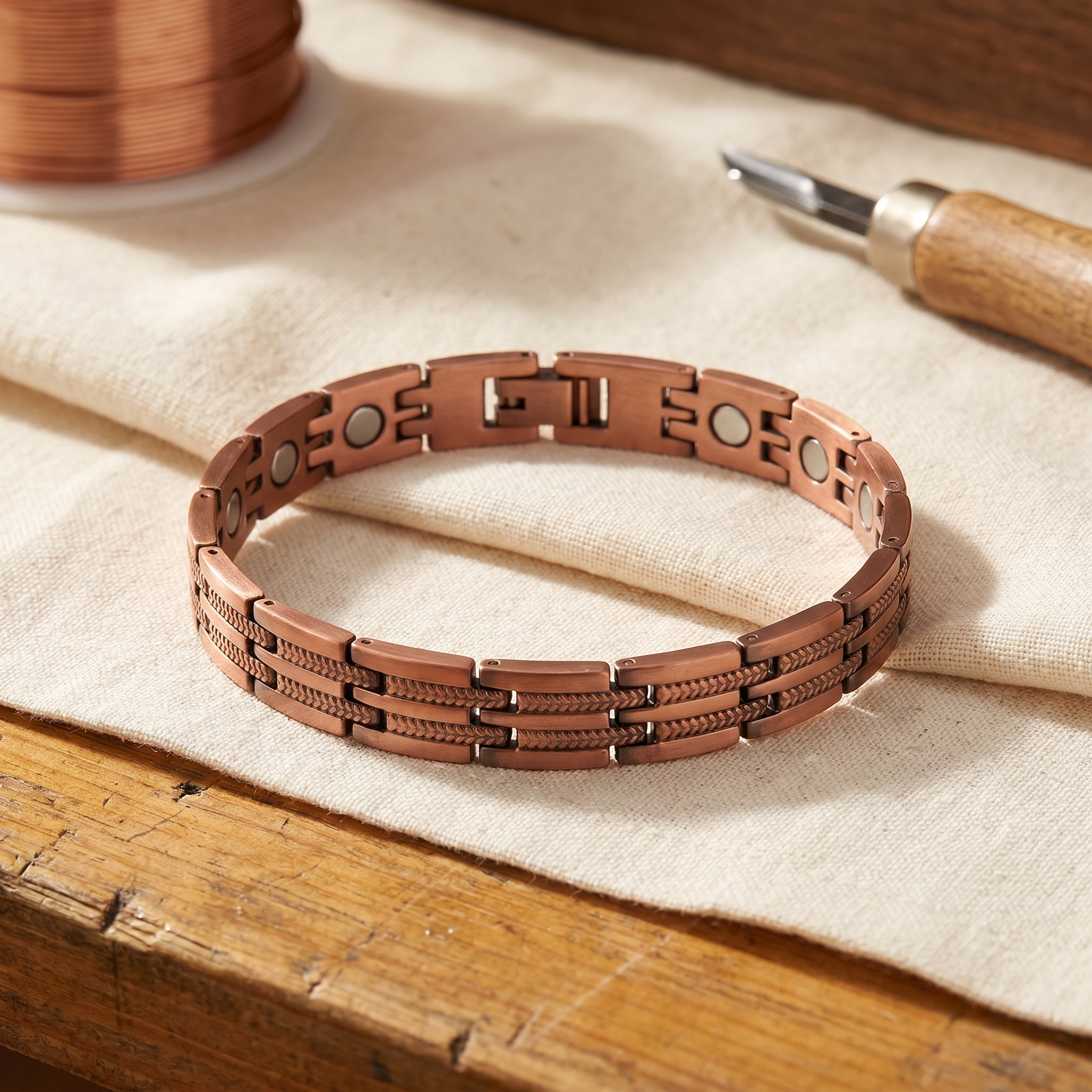 Cora's Pike Men's Copper Bracelet