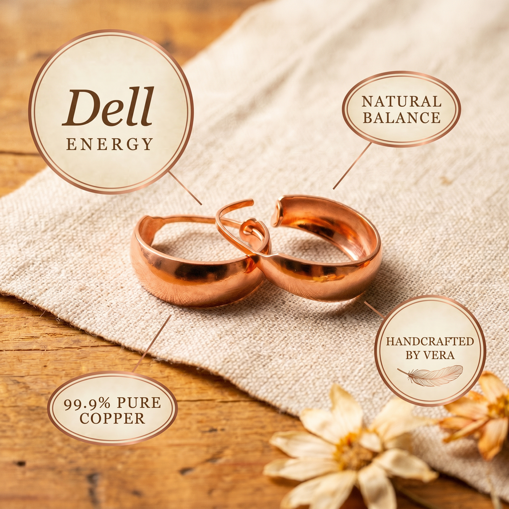 Cora's Dell Copper Earrings