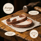 Vera’s Forge Copper Bracelet